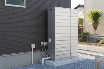 給湯器を設置する