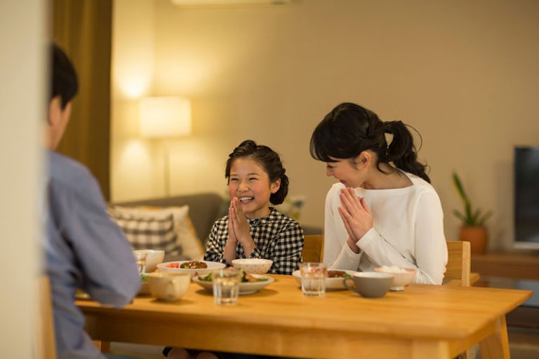 家族でご飯