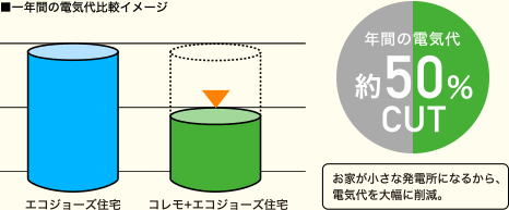 1年間の電気代比較表
