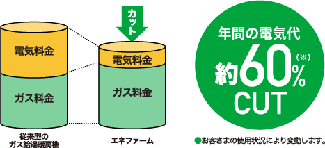 1年間の電気料金比較表